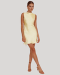 Buttercup Mini Dress with Bow