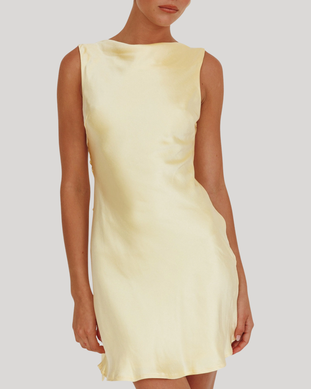 Buttercup Mini Dress with Bow