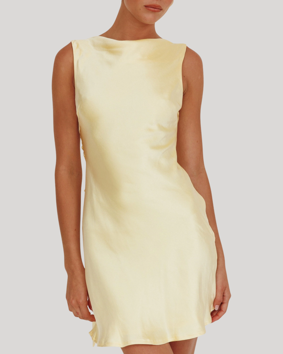 Buttercup Mini Dress with Bow