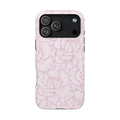 Floral Pink MagSafe® Compatible Phone Case