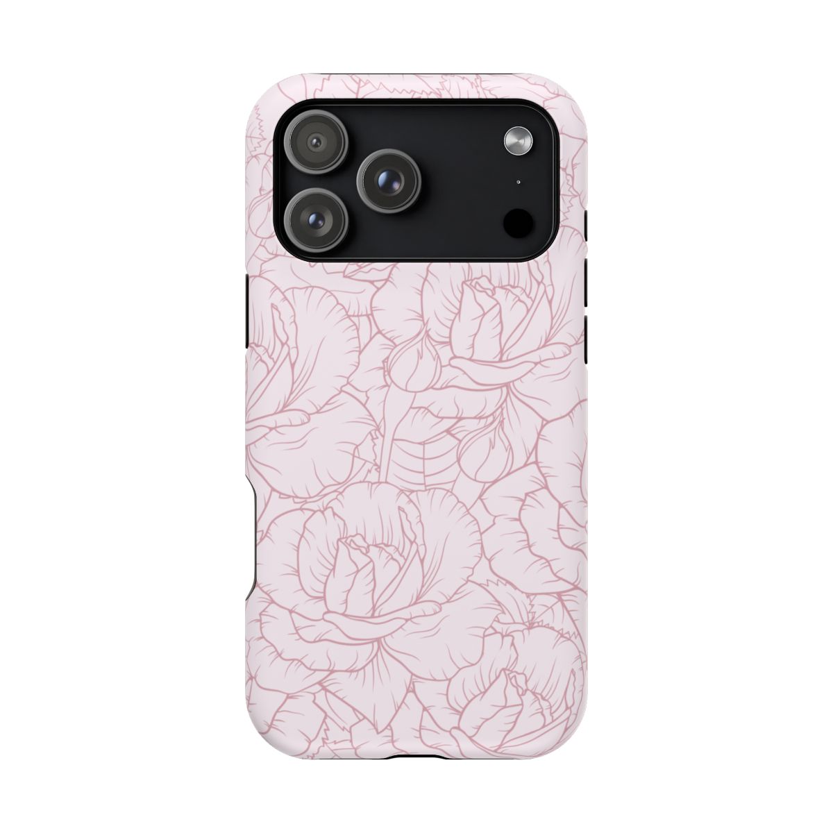 Floral Pink MagSafe® Compatible Phone Case